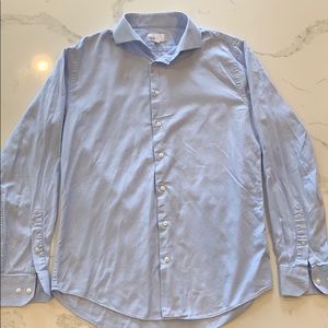 Men’s light blue dress shirt, Trim Fit